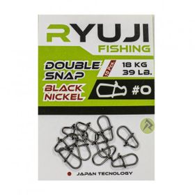 Ryuji 10 Adet Double Snap Klips