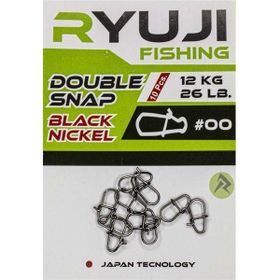 Ryuji 10 Adet Double Snap Klips
