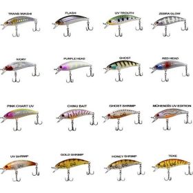 Ryuji Baby Minnow Sinking Ghost Shrımp Glow 5 cm 4.5 gr Maket Yem