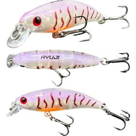 Ryuji Baby Minnow Sinking Uv Trout 5 cm 4.5 gr Maket Yem