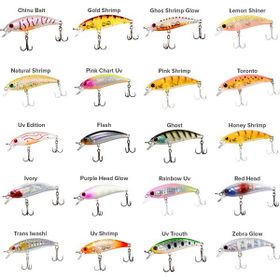 Ryuji Baby Minnow Sinking Uv Trout 5 cm 4.5 gr Maket Yem