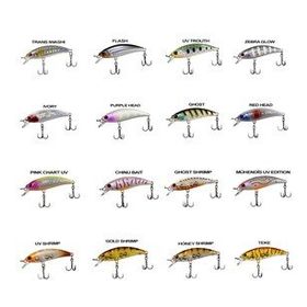 Ryuji Baby Minnow Sinking Zebra Glow 5 cm 4.5 gr Maket Yem