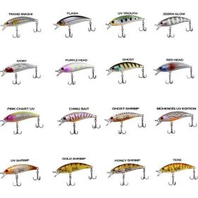 Ryuji Baby Minnow Sinking Zebra Glow 5 cm 4.5 gr Maket Yem