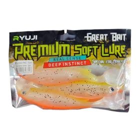 Ryuji Big Pike 3 Adet Lemon Shiner 13 cm 24 gr Silikon Yem
