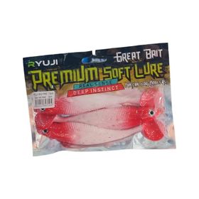Ryuji Big Pike Red Head 13 cm 24 gr 3 Adet Silikon Yem