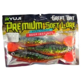 Ryuji Big Pike Rudd 13 cm 24 gr 3 Adet Silikon Yem