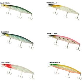 Ryuji Flash Minnow 14 cm 28 gr Red Head Floating Maket Yem