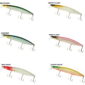 Ryuji Flash Minnow 14 cm 28 gr White Flash Floating Maket Yem