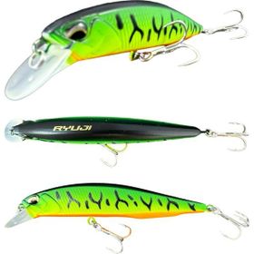 Ryuji Jerk Killer Green Mullet 9.5 cm 15 gr Maket Yem