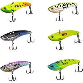 Ryuji Mirror Vib 15 gr 5.5 cm All Glow Jig Yem