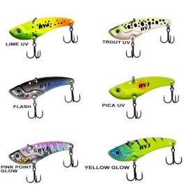 Ryuji Mirror Vib Pink Zebra Glow 9 gr 4.5 cm Jig Yem