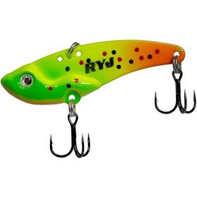 Ryuji Mirror Vib Tiger Glow 4 gr 3.5 cm Jig Yem