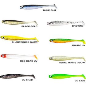 Ryuji Mister Shad Blue Glit 10 cm 7 gr Silikon Yem