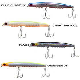 Ryuji Montero 95S 9.5 cm 12.5 gr Blue Chart Uv Maket Yem