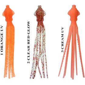 Ryuji Octopus 90 mm 5 Adet Standart 7 Red Yem