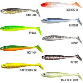 Ryuji Panic Shad 9 cm 5.5 gr Chartreuse Glow Silikon Yem