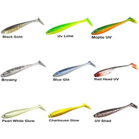 Ryuji Panic Shad 9 cm 5.5 gr Chartreuse Glow Silikon Yem