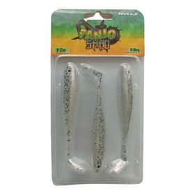 Ryuji Panic Shad Pearl White Glow 9 cm 5.5 gr Silikon Yem