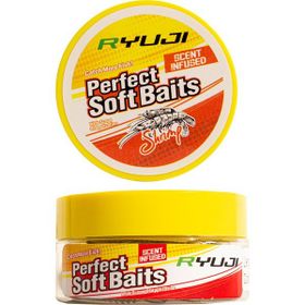 Ryuji Perfect Bait LT 10 Adet Karides Kokulu Silikon Yem