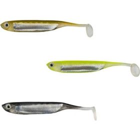 Ryuji Real Fish 8 cm 5 Adet Flash Silikon Yem