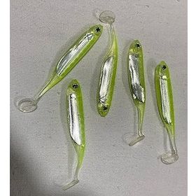 Ryuji Real Fish 8 cm 5 Adet Lemon Standart Silikon Yem