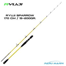 Ryuji RYJSPRRW170 Sparrow 1.70 mt 15-200 gr Tekne Yemli Kamışı