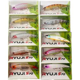 Ryuji S 70 7 cm 9 gr Zebra Glow Sinking Maket Yem
