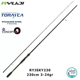 Ryuji Sky Force Fuji 2.30 m 3-24 gr 2 Parça Light Spin Kamış