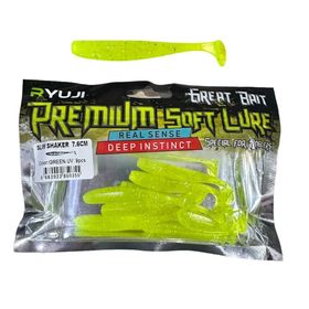 Ryuji Slim Shaker 9 Adet Green Uv 7.6 cm Silikon Yem