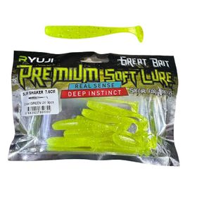 Ryuji Slim Shaker 9 Adet Green Uv 7.6 cm Silikon Yem