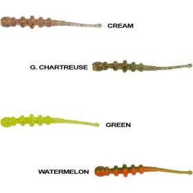 Ryuji Tipsy Worm 5.8 cm 12 Adet Green Silikon Yem