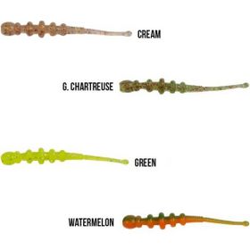 Ryuji Tipsy Worm 5.8 cm 12 Adet Green Silikon Yem
