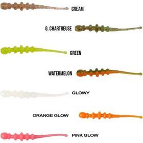 Ryuji Tipsy Worm 5.8 cm 12 Adet Pink Glow Silikon Yem