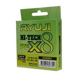 Ryuji X8 150 m 0.08 mm Green İp Misina