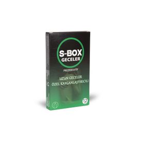 S-Box 12'li Geceler Prezervatif