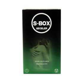 S-Box 12'li Geceler Prezervatif