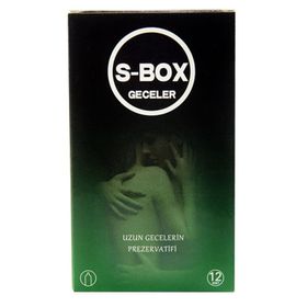 S-Box 12'li Geceler Prezervatif