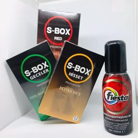 S-Box 36'lı Karma Prezervatif