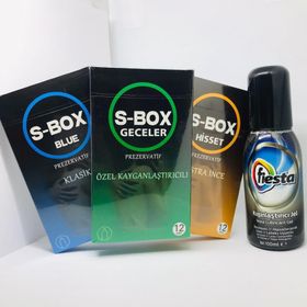 S-Box 36'lı Karma Prezervatif