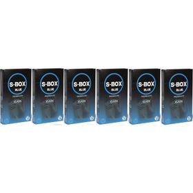 S-Box Blue Kayganlaştırıcılı Klasik 6x12'li Prezervatif Kondom