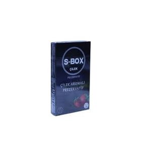 S-Box Çilek Aromalı 12'li Kırmızı Prezervatif