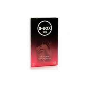 S-Box Kabartma Yüzeyli 12'li Prezervatif