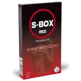 S-Box Kabartma Yüzeyli 12'li Prezervatif
