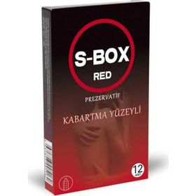 S-Box Kabartma Yüzeyli 12'li Prezervatif