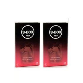 S-Box Kabartma Yüzeyli 12'li Prezervatif