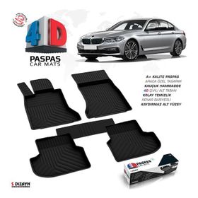 S Dizayn BMW 5 Serisi G30 4D Bej 2017 Üzeri Havuzlu Paspas