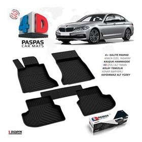 S Dizayn BMW 5 Serisi G30 4D Bej 2017 Üzeri Havuzlu Paspas