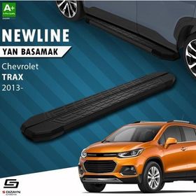 S Dizayn Chevrolet Trax Newline Siyah 163 cm 2013 Üzeri Yan Basamak