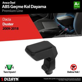 S Dizayn Dacia Duster Abs Siyah 2009-2018 Geçmeli Kolçak