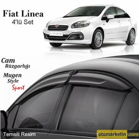 S Dizayn Fiat Linea Mugen Sport Cam Rüzgarlığı